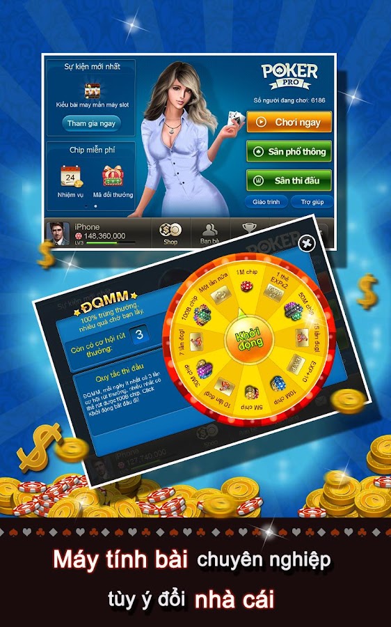 Tải game Poker Pro.Vn game hay cho android 