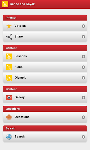 Canoe and Kayak App