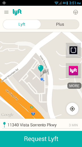 Quick Switch for Uber Lyft