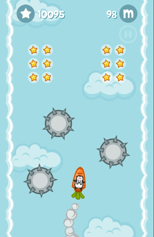    Bunny Goes Boom! Flying Game🚀- screenshot  