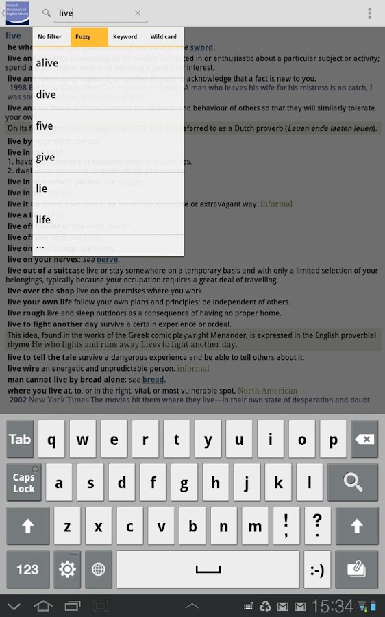 Oxford Dictionary of Idioms TR Android Apps on Google Play