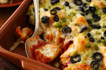 Mexican Fiesta Biscuit Bake