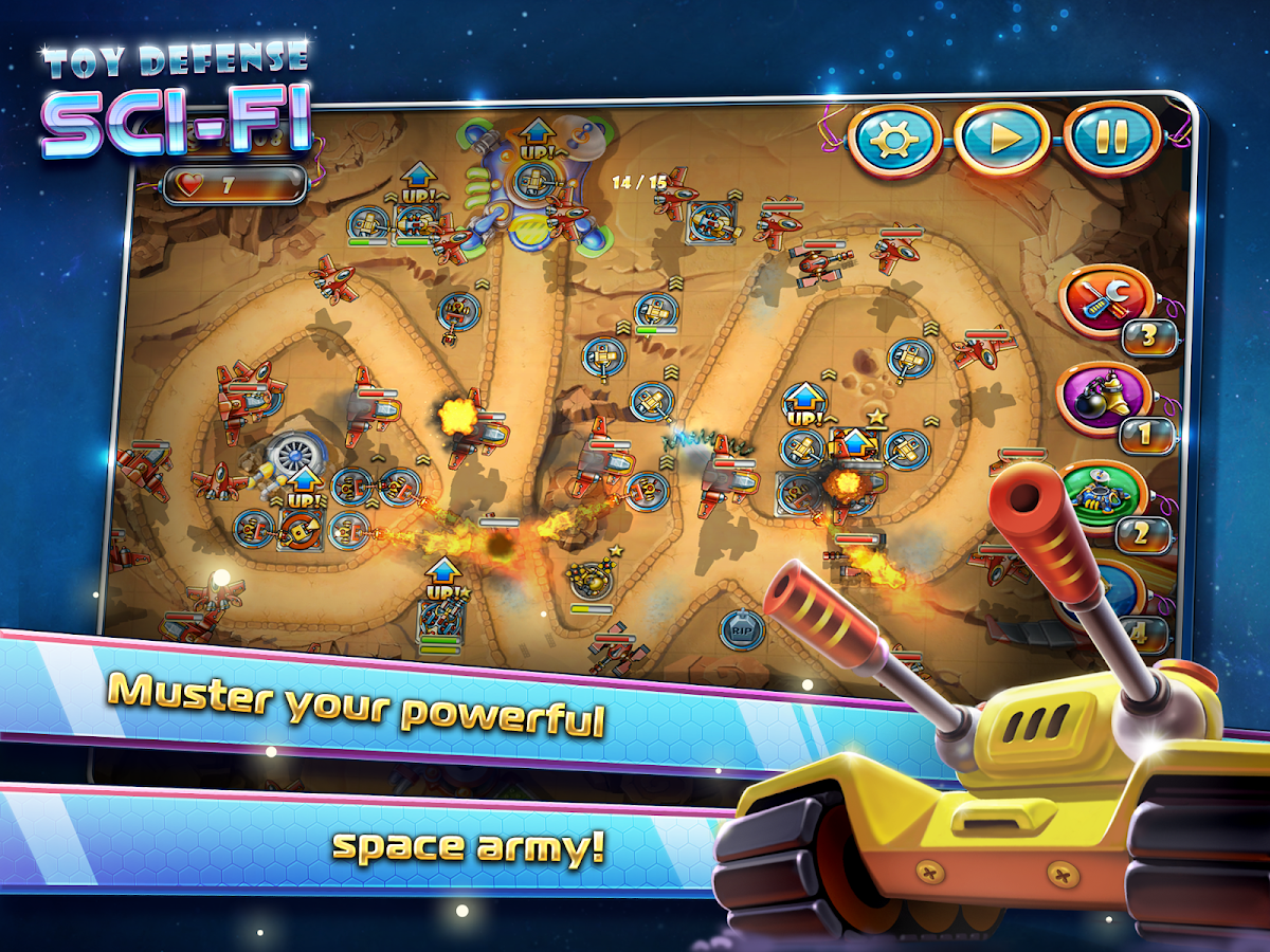 Toy Defense 4: Sci-Fi Android Apk İndir Full