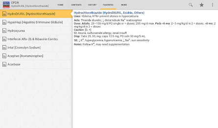 Clinicians Drug Reference 2011 poster 16