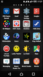 Texture Dark Xperien Theme poster 6