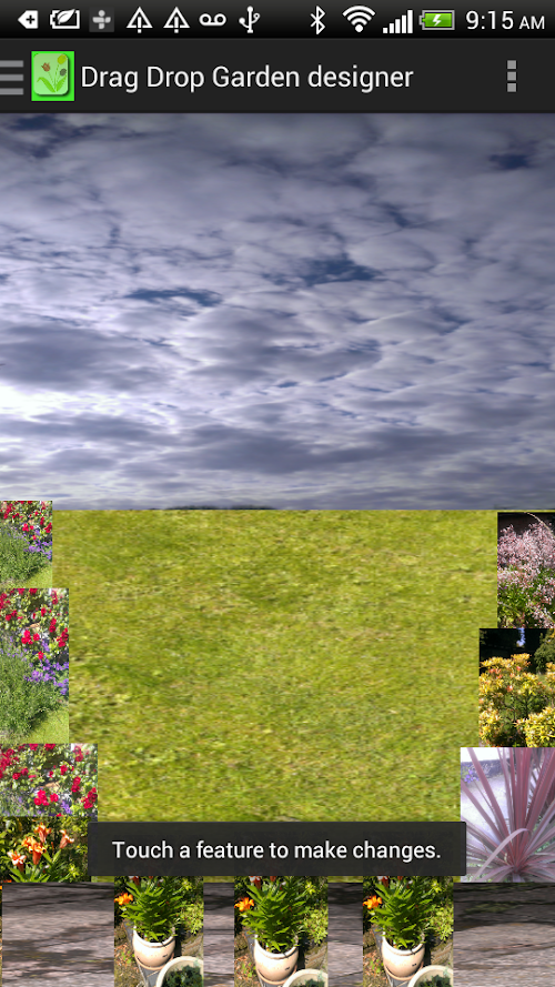 Android application Drag Drop Garden Designer screenshort
