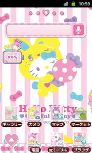 HELLO KITTY Battery Widget3 Screenshots 2