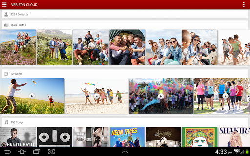 Verizon Cloud for Tablets