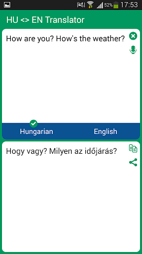 Hungarian English Translator