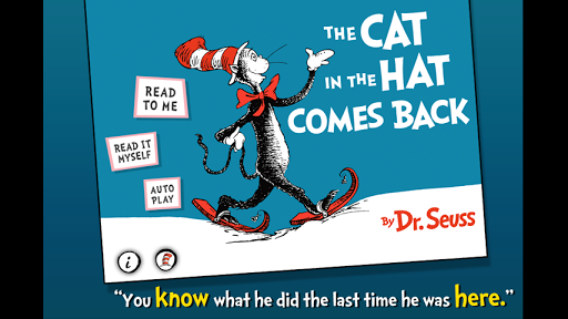 【免費書籍App】The Cat in the Hat Comes Back-APP點子