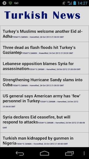 Turkish News in English