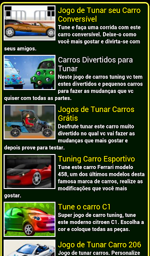 Jogos de tunar carros