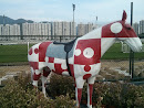 Japanese-style Horse Sculpture