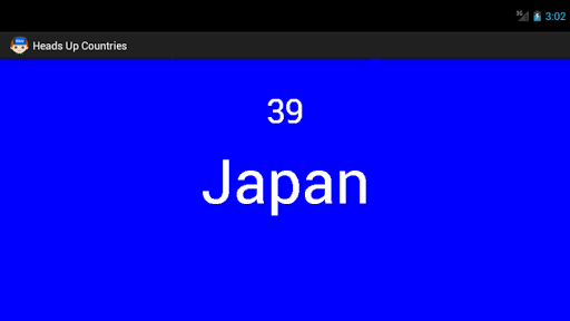 【免費拼字App】Heads Up Countries-APP點子