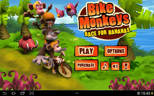 【免費賽車遊戲App】Bike Monkeys: Race for Bananas-APP點子