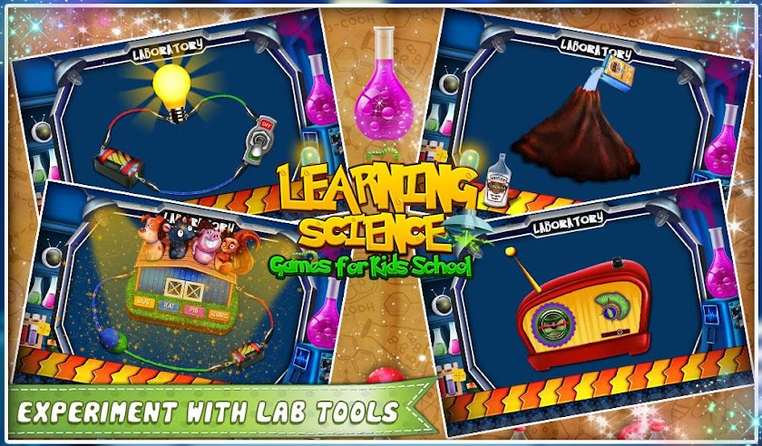 Learning Science Kids School Screen 1
