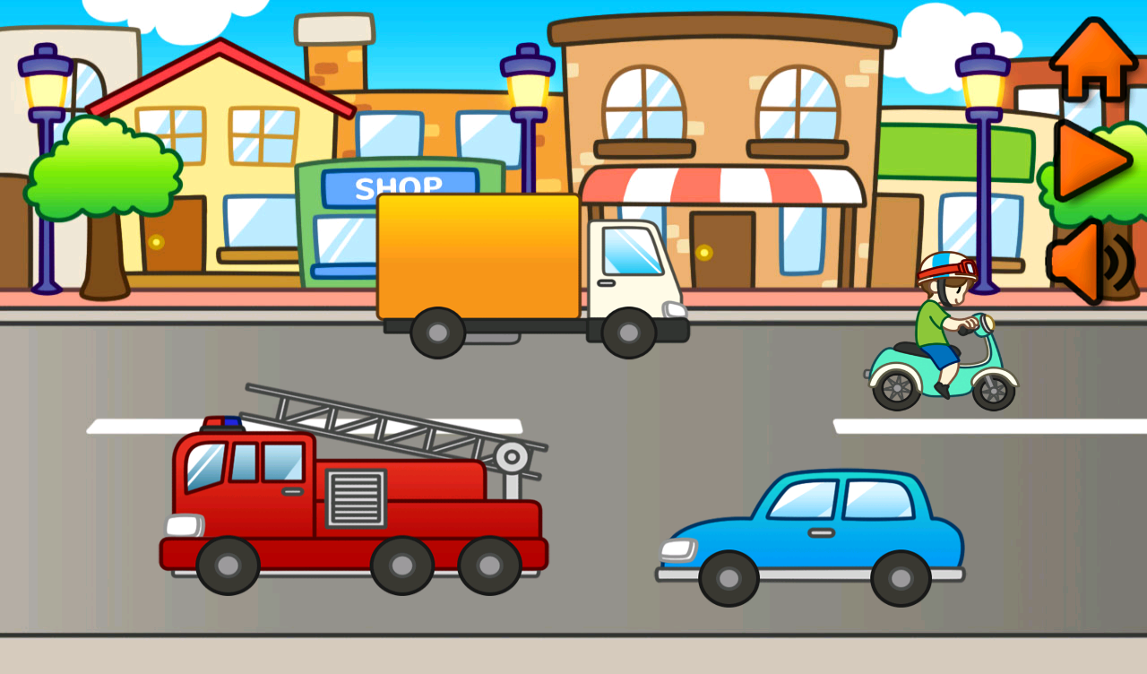  Animasi  Mobil  Pemadam Kebakaran Bergerak  Terlengkap Dan 
