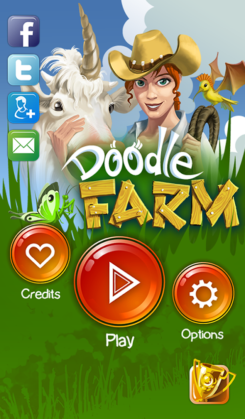 Android application Doodle Farm™ screenshort