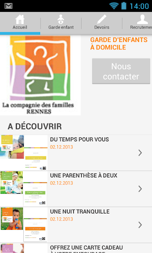 LA COMPAGNIE DES FAMILLES