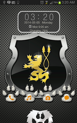 Metal Lion Go Locker Theme