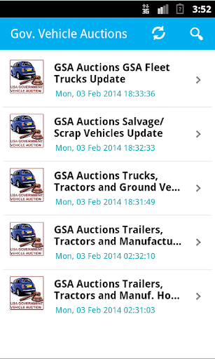 US Govt. GSA Vehicle Auctions