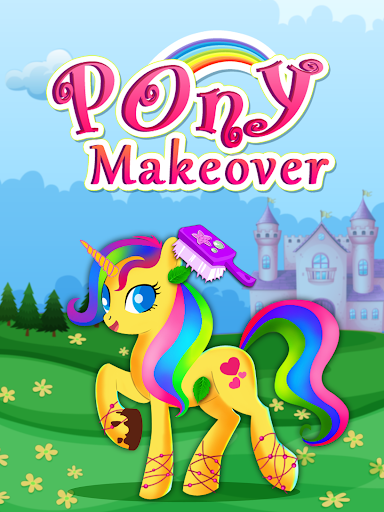 【免費休閒App】Little Pony Makeover Kids Game-APP點子