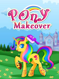 Little Pony Makeover Kids Game