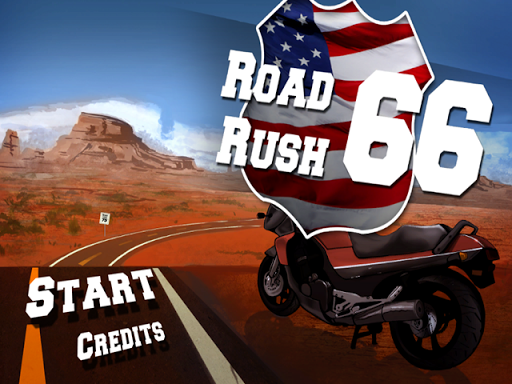 Road Rush - Route 66 Game