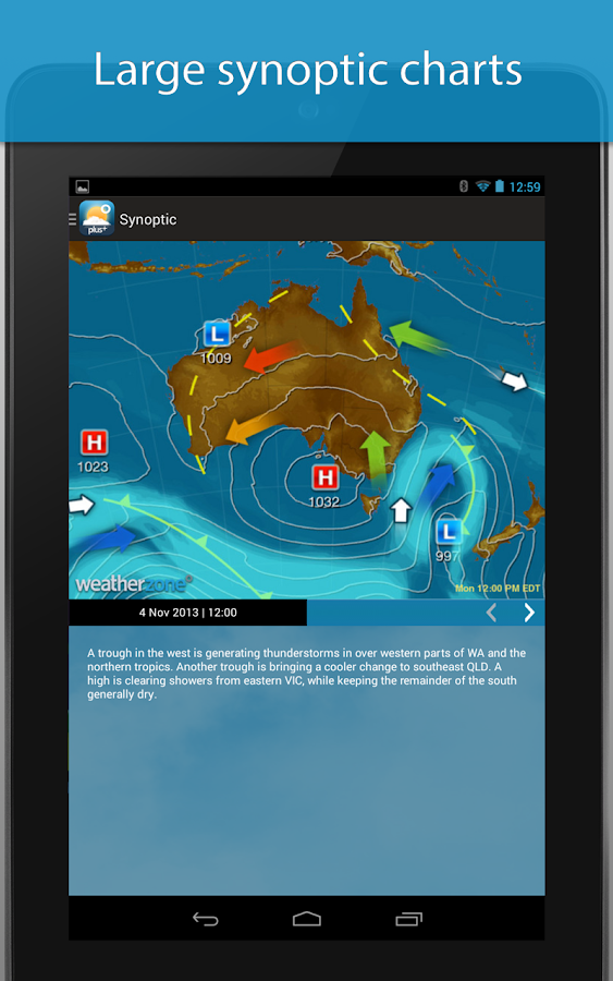 Weatherzone Plus - screenshot