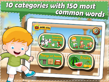 English vocabulary for kids poster 2