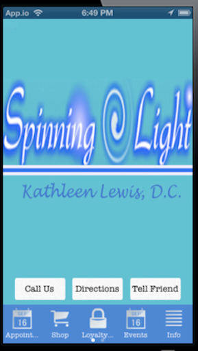 Spinning Light -Kathleen Lewis