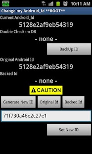 Change Android Id ★ Root