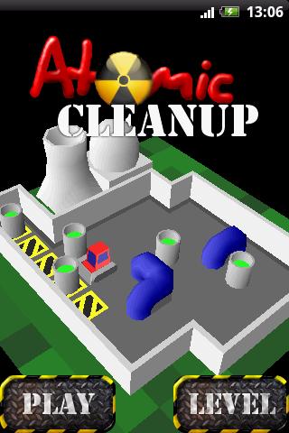 Android application Atomic Cleanup screenshort