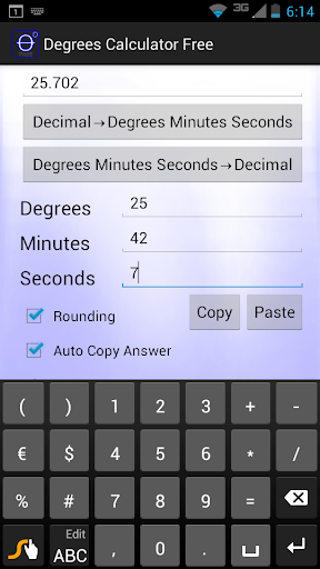 Degrees to Latitude-Longitude