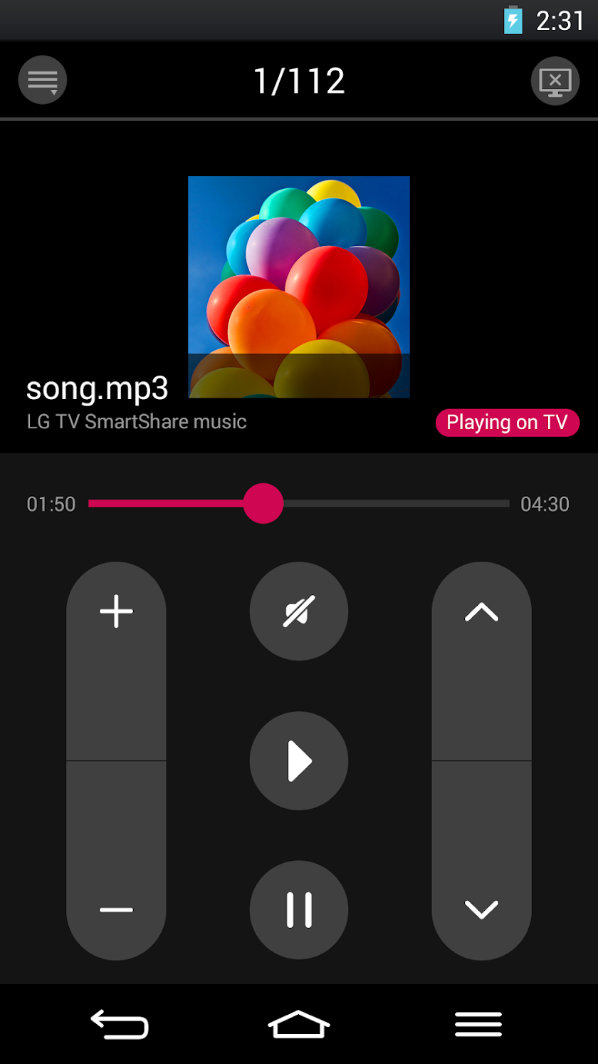 LG TV SmartShare-webOS Screen 3