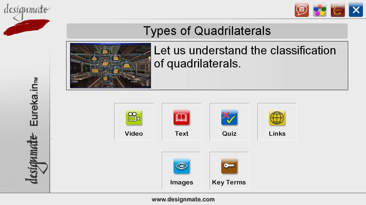 worksheet Different Types Of Quadrilaterals types of quadrilaterals android apps on google play screenshot