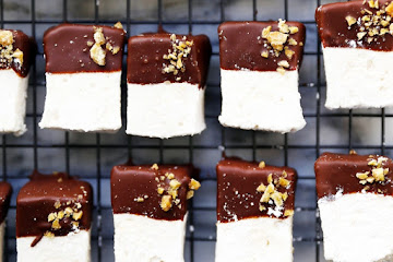 Homemade Chocolate Ginger Marshmallows