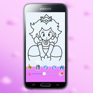 Coloring Princess Kid Screen 3