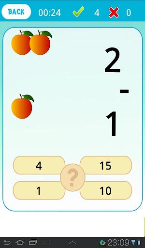 【免費休閒App】水果數學遊戲兒童易-APP點子