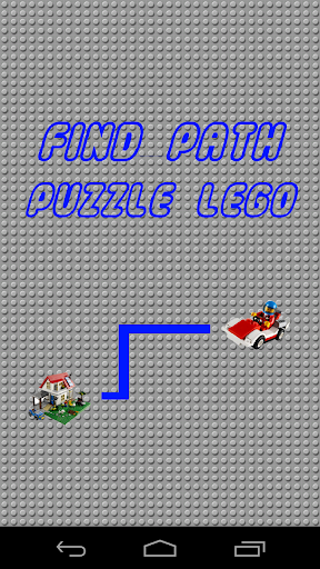 Find Path Puzzle Lego Brick