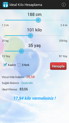 İdeal Kilo Hesaplama