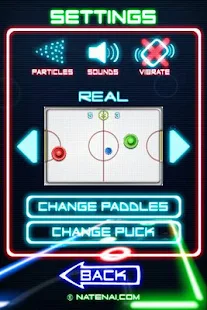  Glow Hockey 2- 스크린샷 미리보기 이미지  
