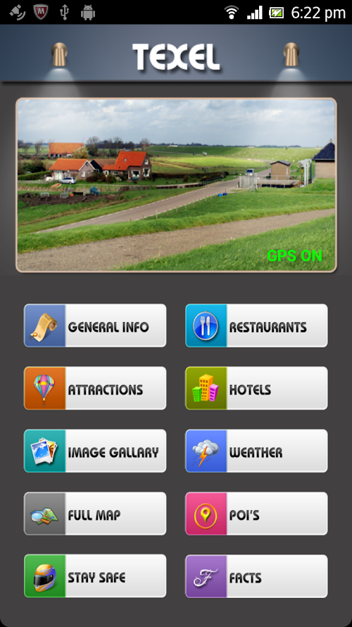 Android application Texel Offline Map Travel Guide screenshort