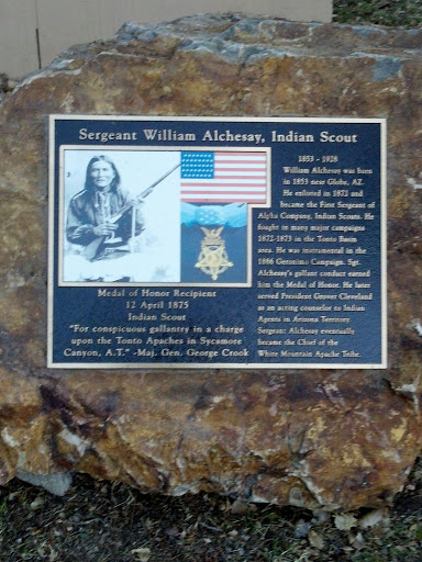 Sergeant William Alchesay, Indian Scout