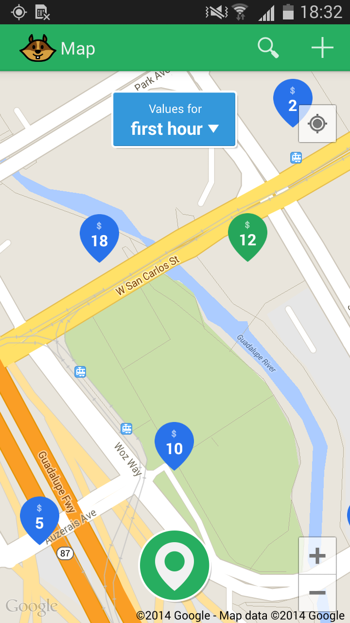 LetsPark | Parking Lot Screen 1