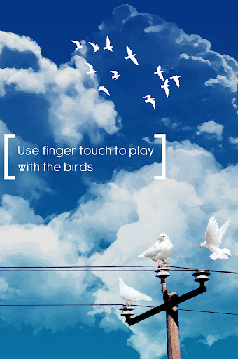 【免費個人化App】Sky Birds Free Live Wallpaper-APP點子