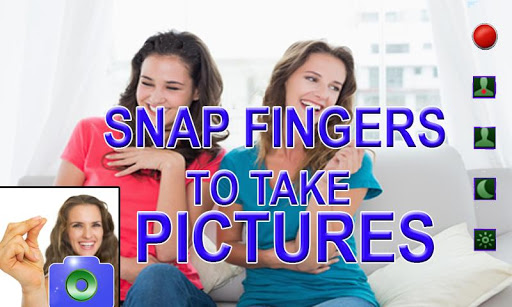photo camera snap fingers