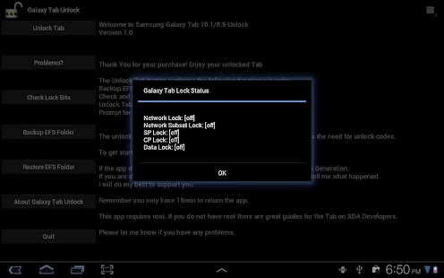 Tab 10.1 Unlock[Root Required] Screen 3