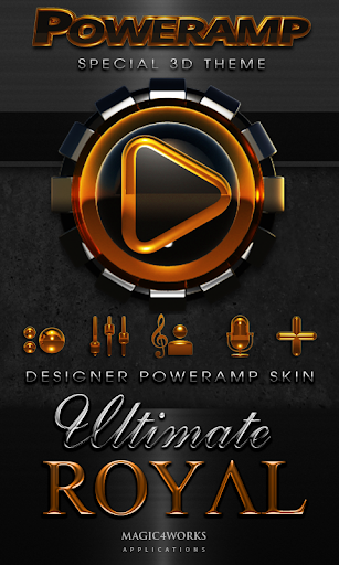 Poweramp skin Royal