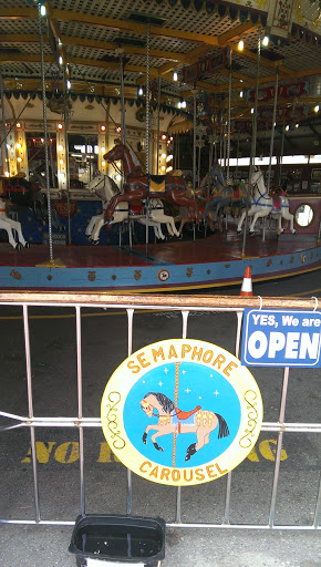 Semaphore Century Old Carousel
